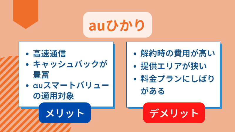 【auひかりのメリット・デメリット】徹底比較！使いやすさとコスパのバランスまとめ 