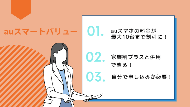 【auスマートバリュー】毎月のスマホ代が永年割引に！適用方法を徹底解説！ 